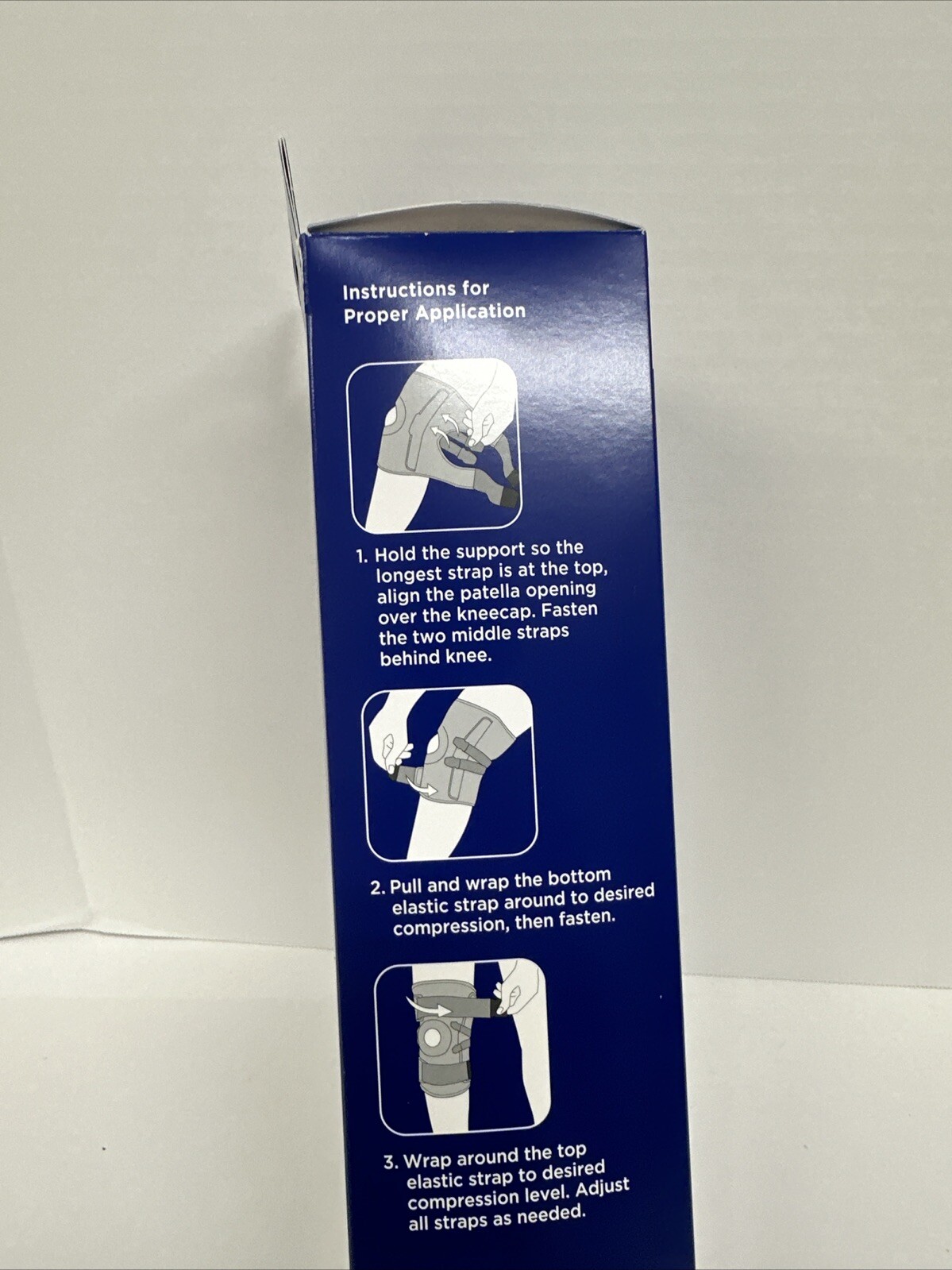 Walgreens Knee Brace Hinged Maximum Support Adjustable Antimicrobial 1 Size All
