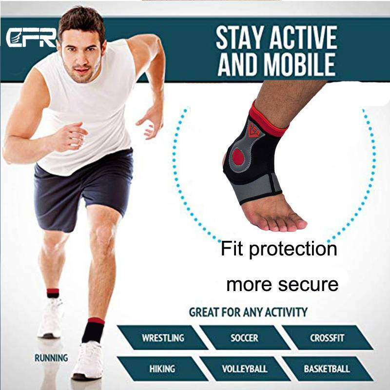 Ankle Support Brace Compression Sleeve Plantar Fasciitis Foot Wrap Pain Relief