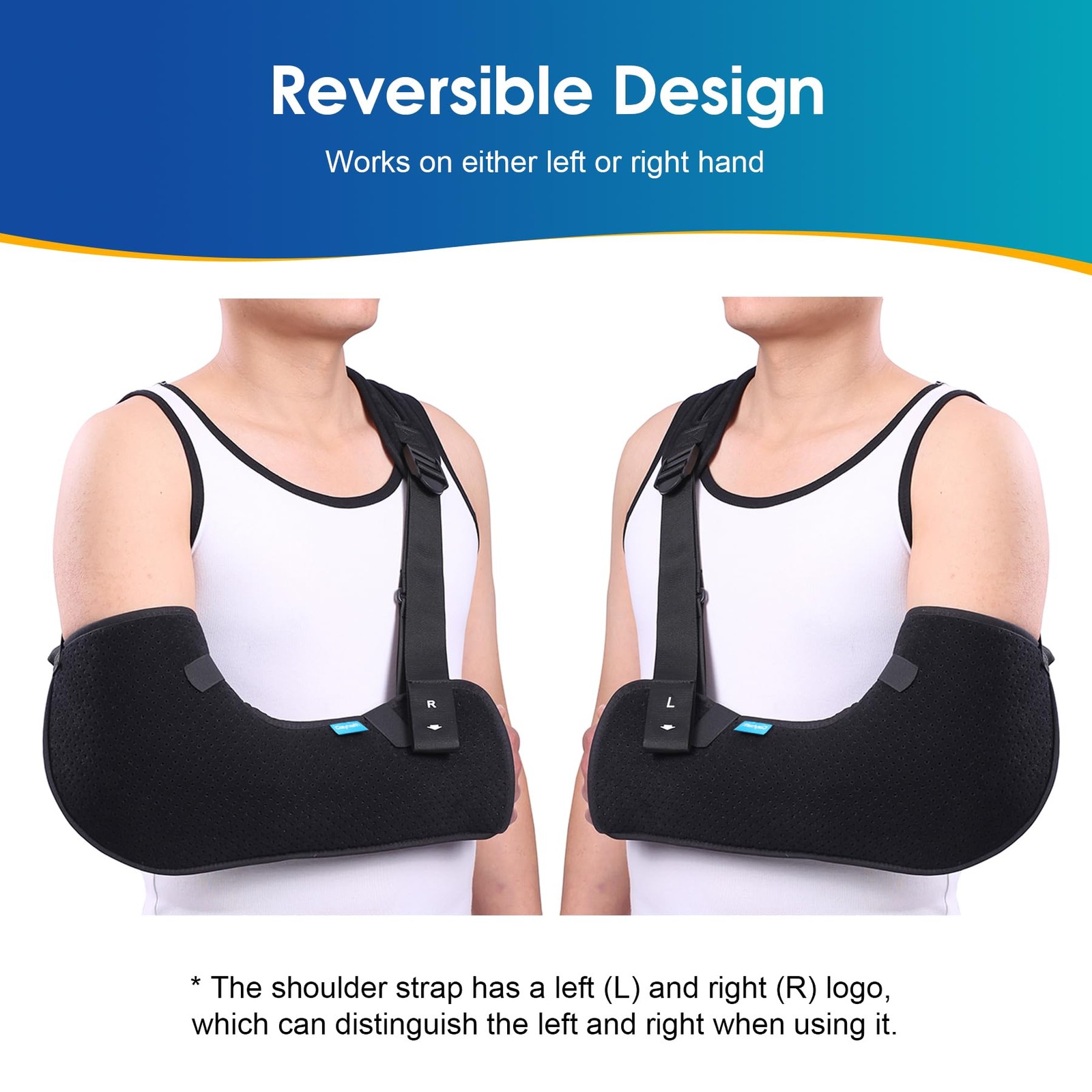 Arm Sling Shoulder Injury Immobilizer Rotator Cuff Support Brace for Sleeping…