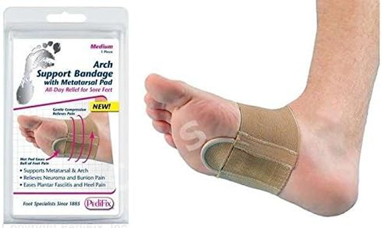 Arch Support Bandage with Metatarsal Pad for Foot Pain Relief