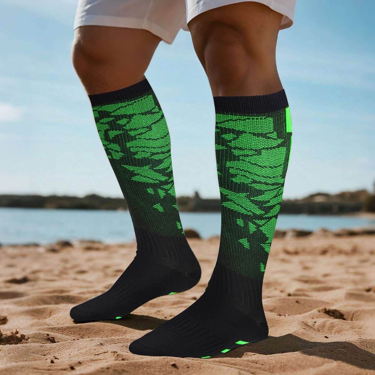 6Pairs Compression Socks Stocking Women Men Knee High Graduated Support S/M-L/XL