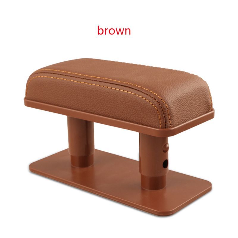 Universal Adjustable Height Car Center Console Armrest Elbow Support Cushion Pad