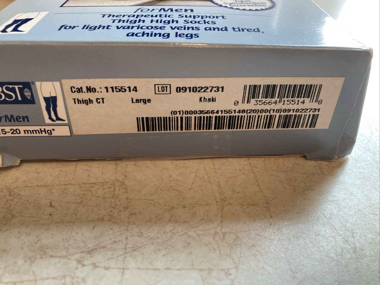 JOBST RELIEF COMPRESSION THIGH STOCKINGS 15-20 mmhg Supports