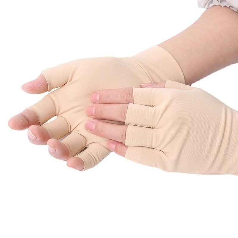 Arthritis Compression Gloves Fingerless Hand Support for Pain Relief US Seller