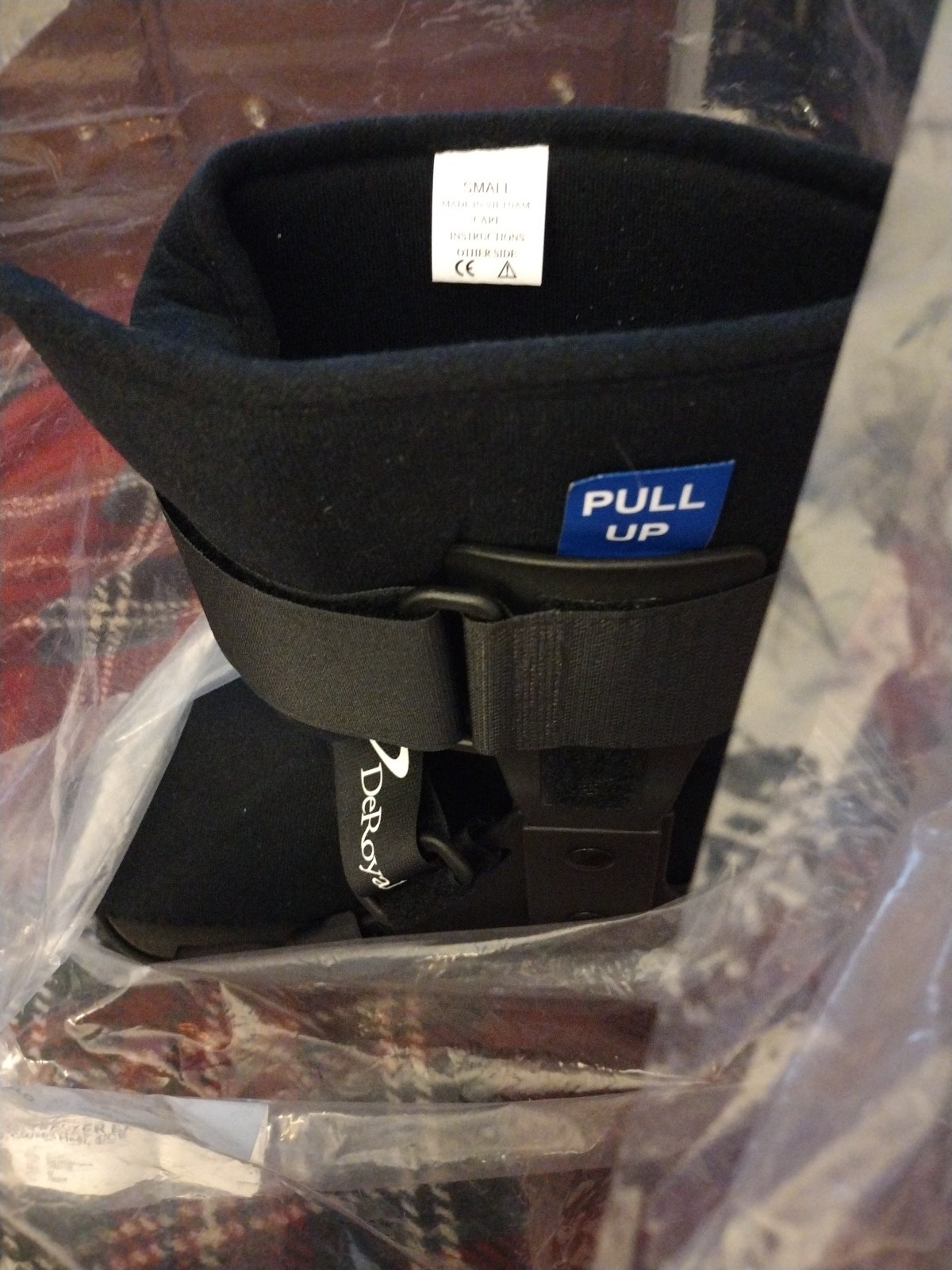 DEROYAL Tracker EX Walker with Closed Heel Concise Size Small 1173LPP New