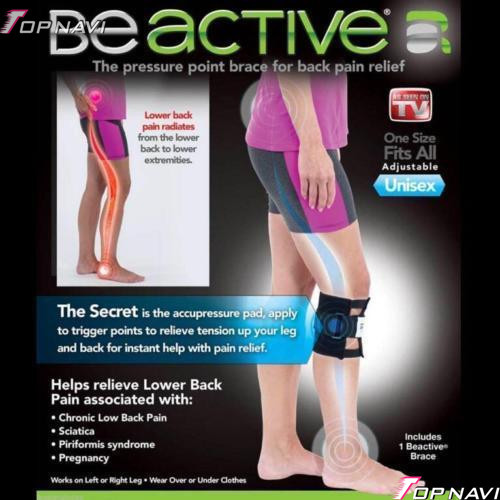 Be Active BeActive Acupressure point Sciatic Nerve Leg Brace-back As Seen On TV