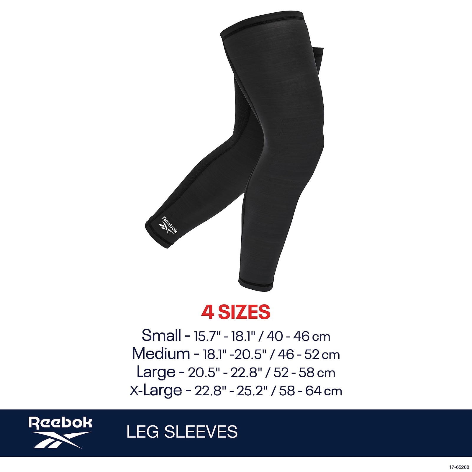 Compression Leg Sleeves for Men and Women – Stretch Performance No-Slip Sleev…