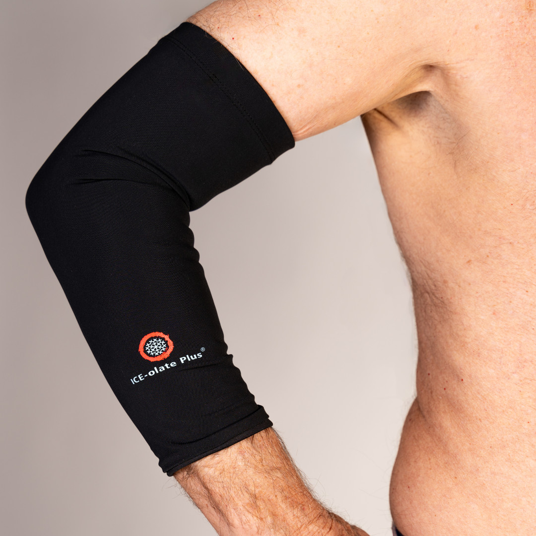 Ankle/Multi-Zone Compression Knee Sleeve w/ Reusable Hot/Cold Gel Pk (XX-Large)