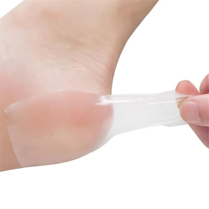 14Pcs Ultra-thin Film Heel Stickers Protector Foot Moisturizing Water Supplement