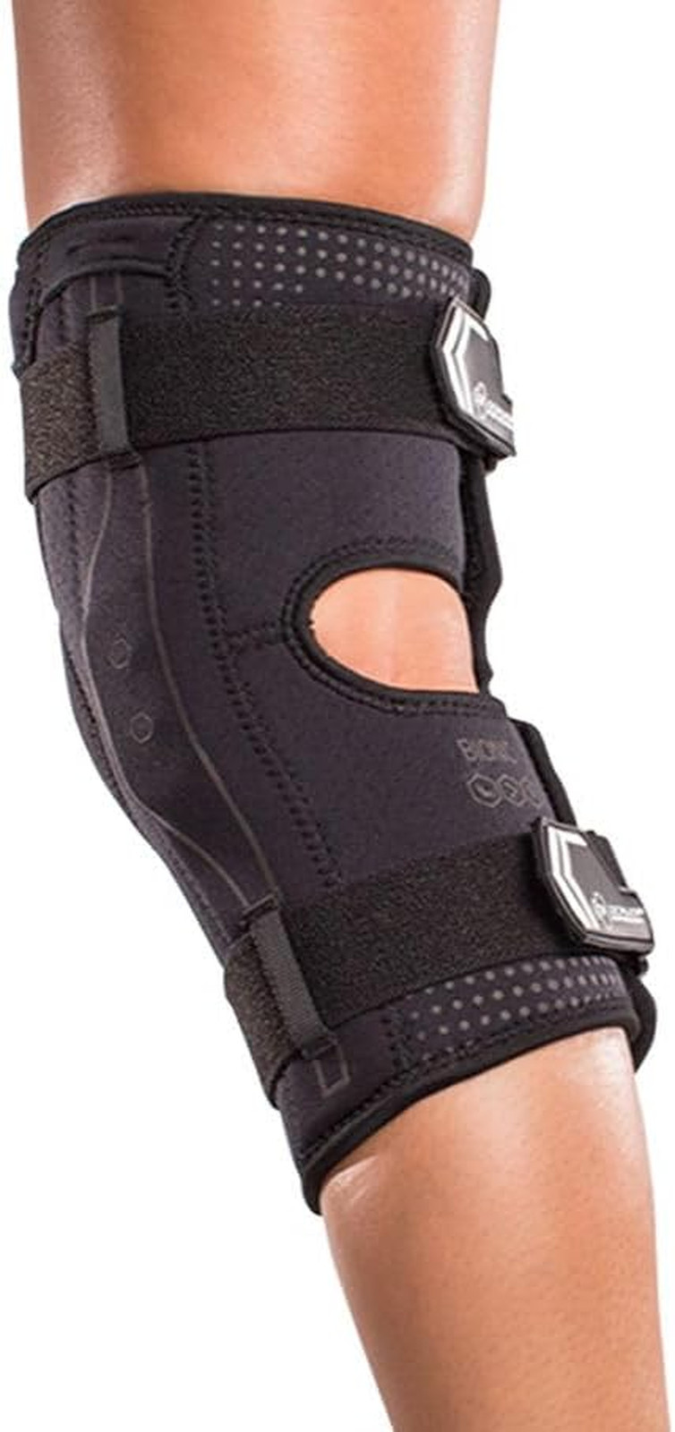 Bionic Knee Brace – Hinged, Adjustable Patella Support, Lateral / Medial Ligamen