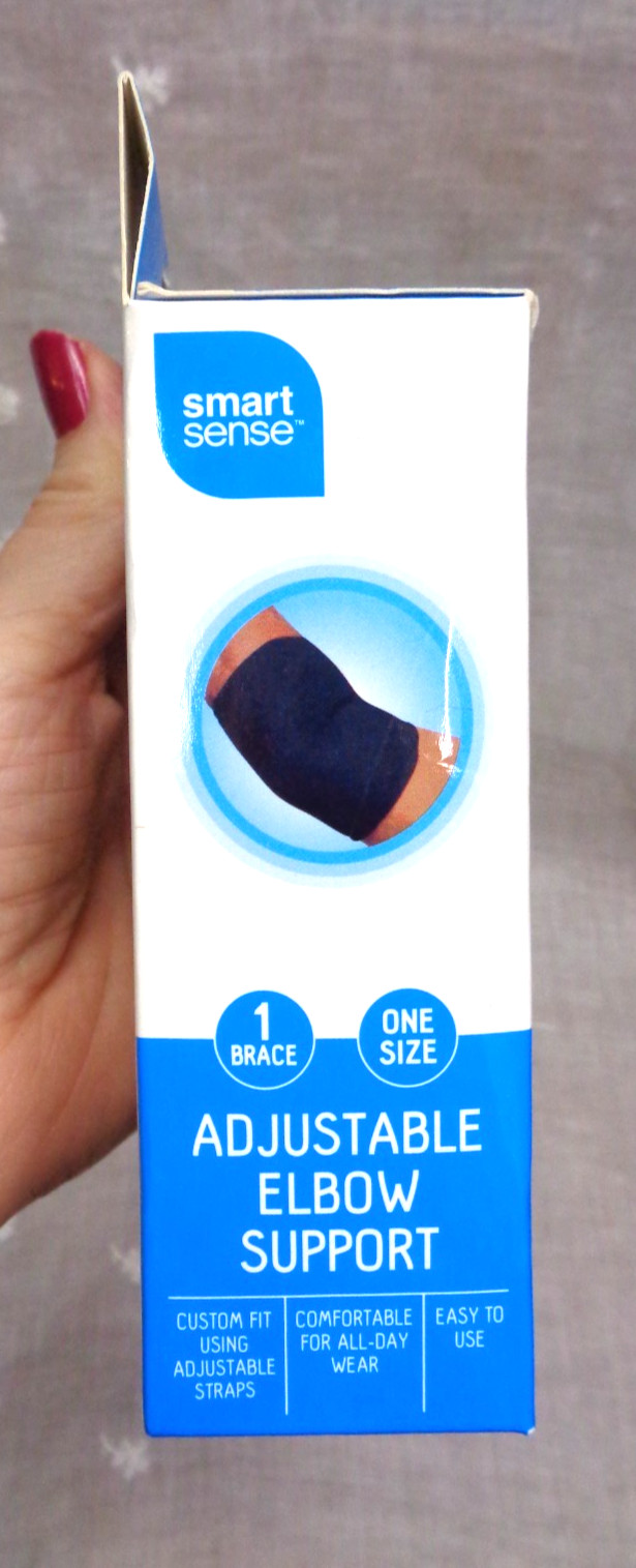 SMART SENSE Adjustable Elbow Support ~ 1 Brace ~ One Size ~ NEW!
