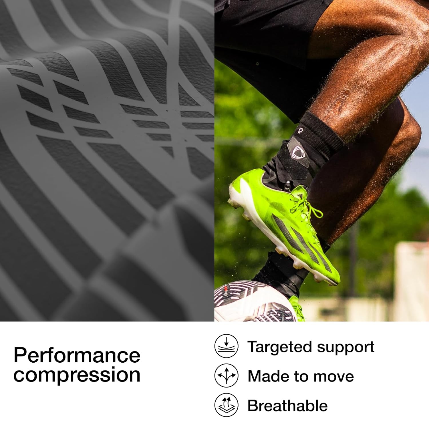 3.0 Ankle Brace, Ultra-Light Compression Support for Sprains & Injury Recover…