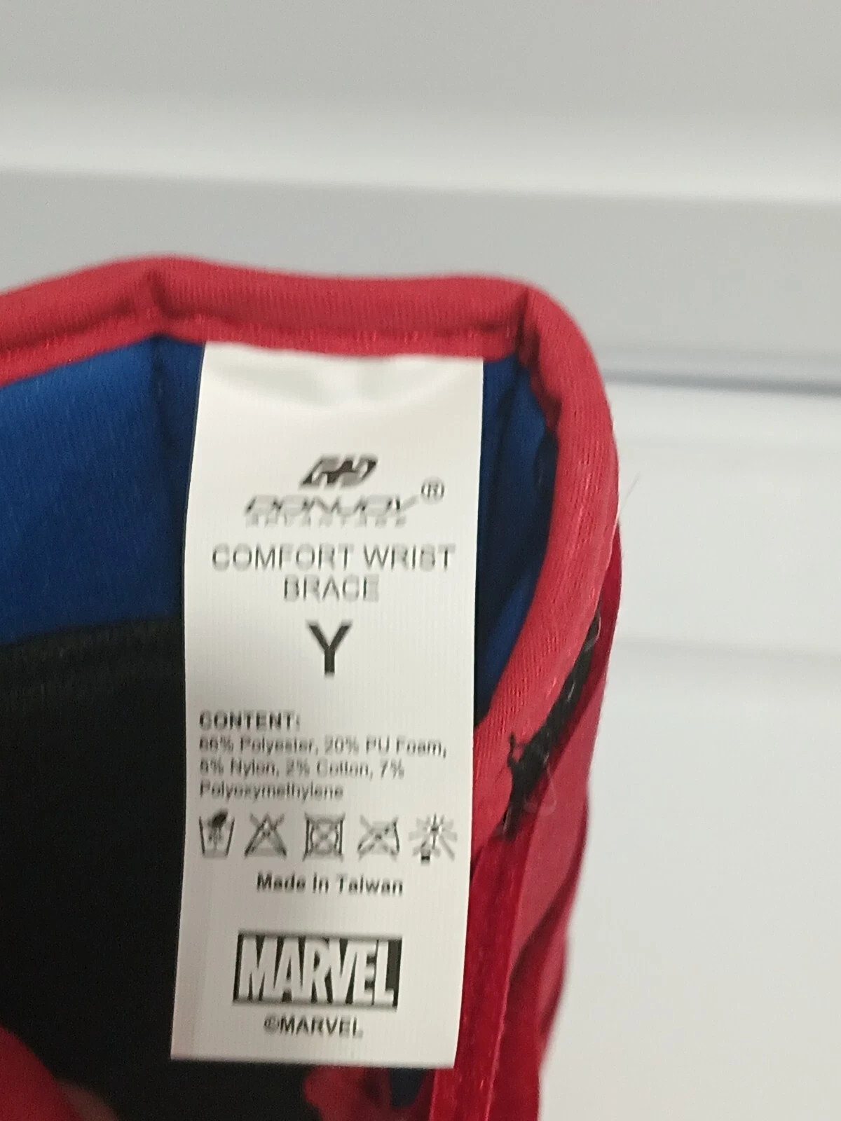 DonJoy Comfort Wrist Brace Marvel Captain America Youth Left
