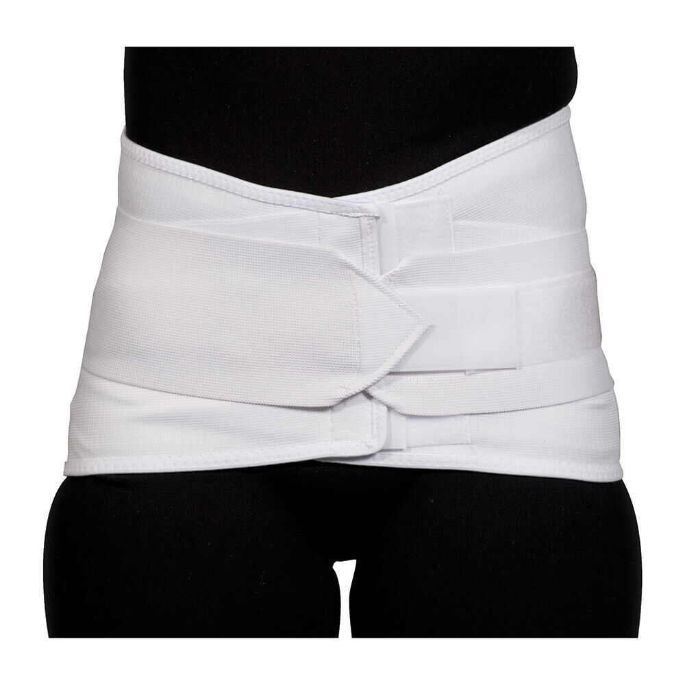 MIL Triple Pull Elastic Belt; Lumbosacral Back Support; Non-sterile, Latex, L