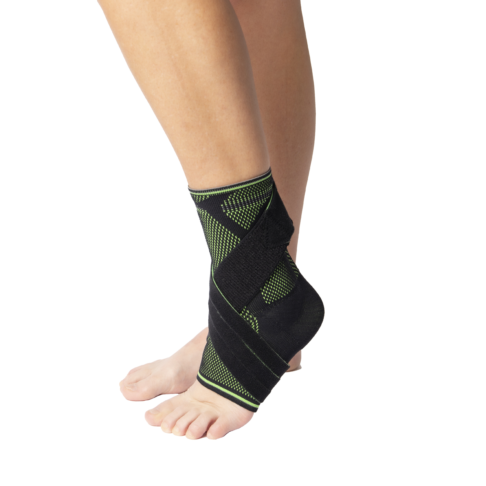 Sport Ankle Support Brace – Adjustable Stabilizing Compression with Fig 8 Strap