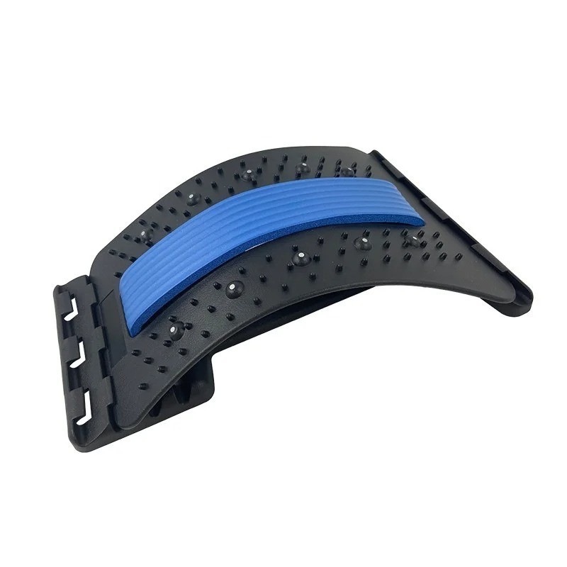 Back Stretcher Spine Board Pain Relief Lumbar Support Corrector Adjustable Ortho