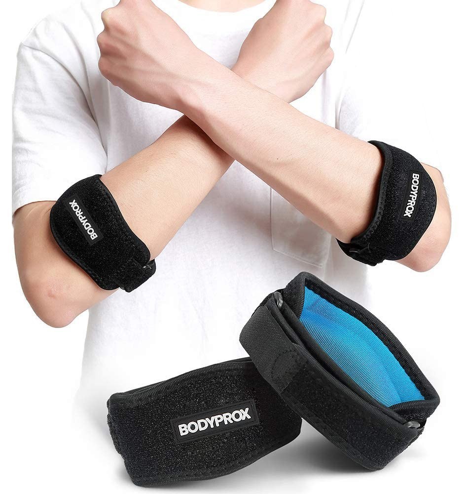 Lightweight Adjustable Elbow Braces – 2 Pack for Comfort and Injury Prevention