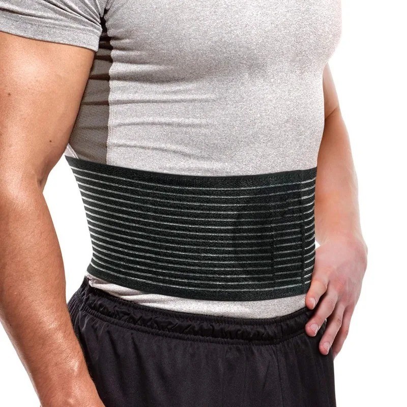 Umbilical Hernia Belt for Men and Women Abdominal Support Binder with Compress