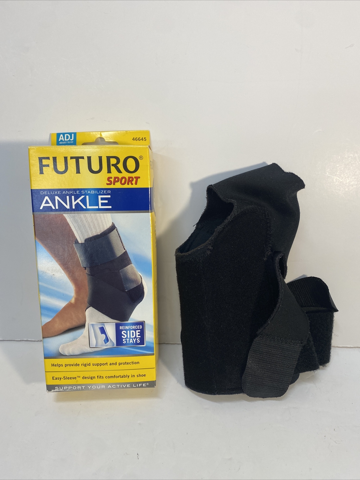 Futuro Sport Deluxe Nylon Ankle Stabilizer (46645) – USA Used GOOD