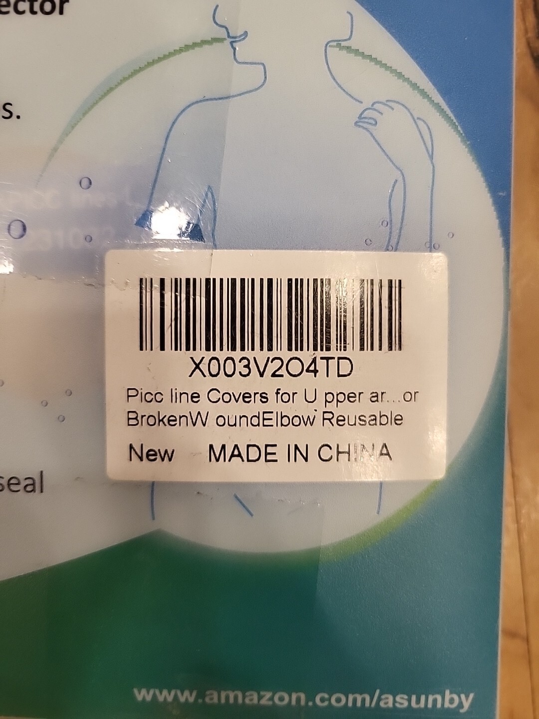 Waterproof Cast & Bandage Protector Pediatric Adult Iv&picc Lines L Model 231032