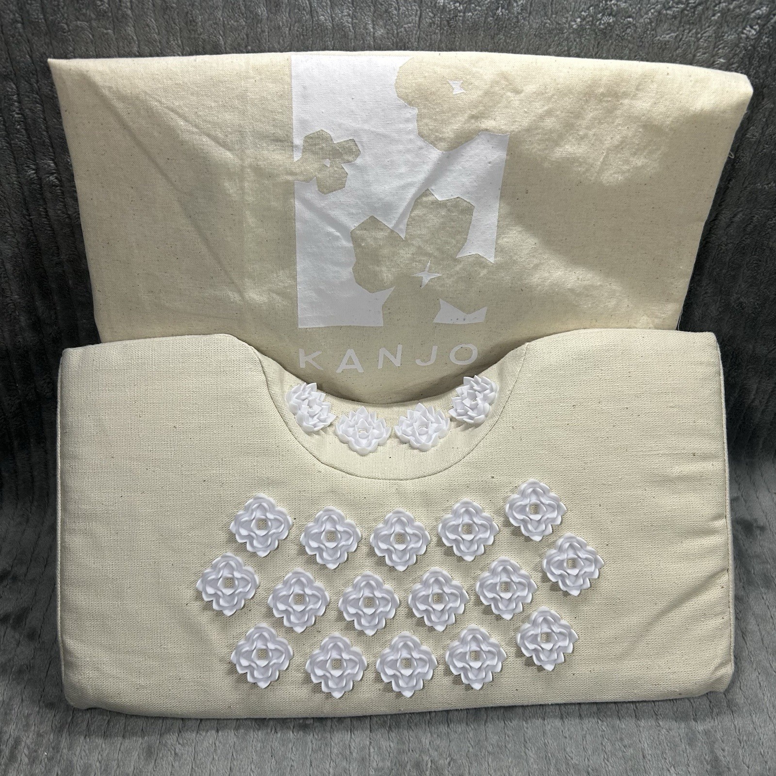 Kanjo Acupressure Cervical Traction Wedge Pillow Brand New