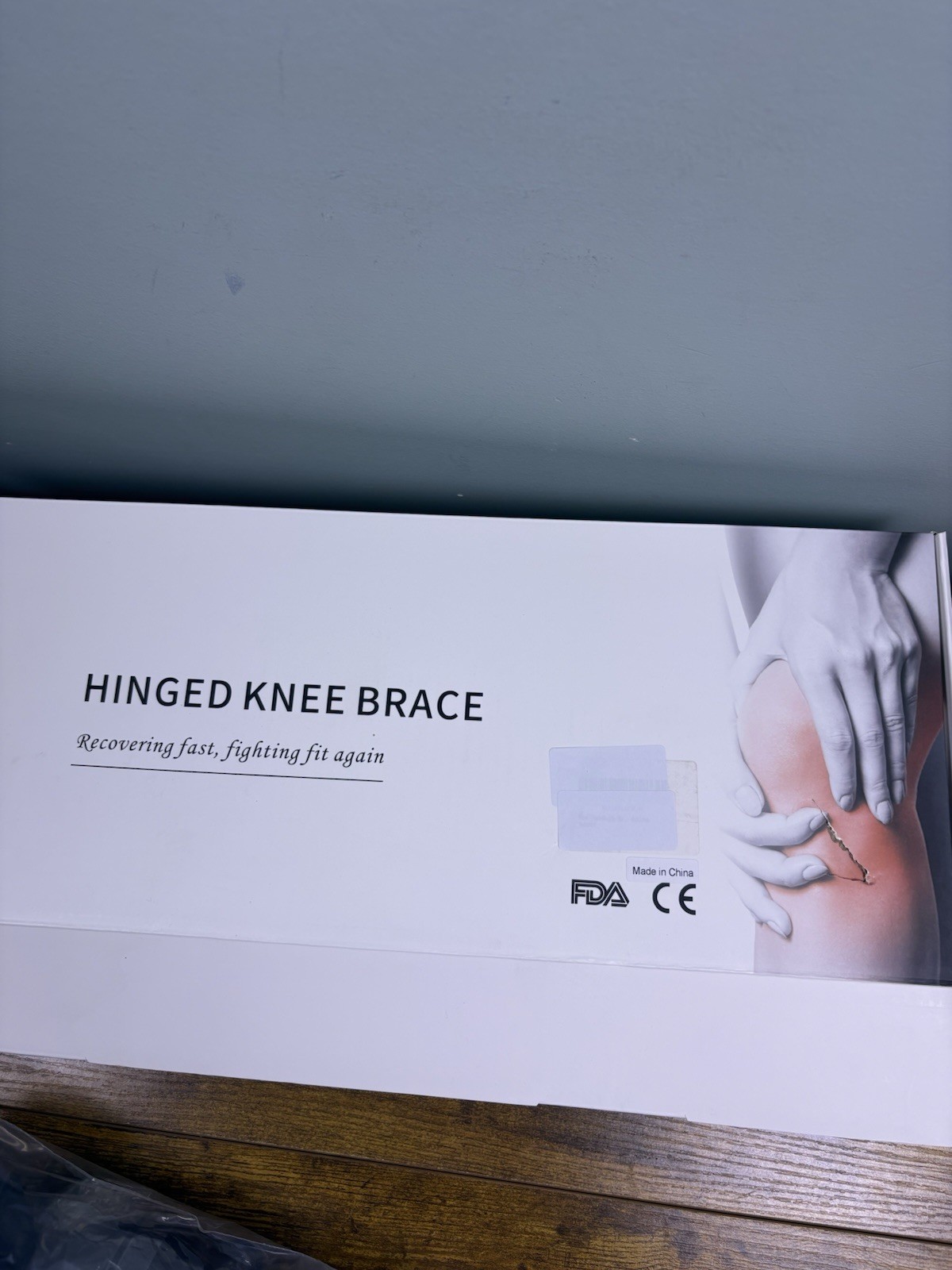 Focubody Hinged Knee Brace Adult Medium Postoperative Meniscus Recovery Medial