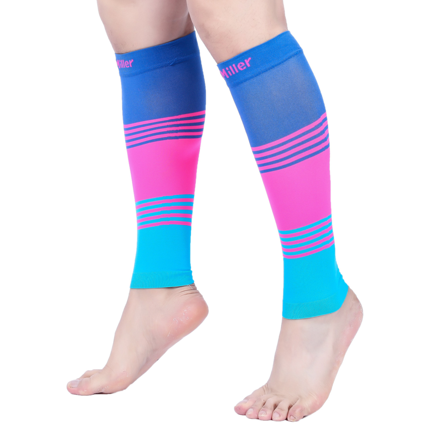 Doc Miller Compression Stockings Calf 20-30MMHG Sleeves For Varicose Pain Relief