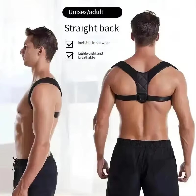 Posture Corrector Adjustable Back Brace Shoulder Support Clavicle Belt Men Women