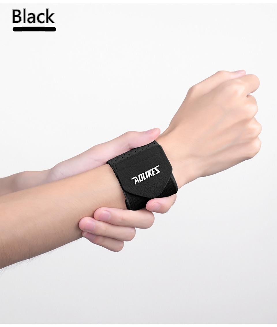 Aolikes Wrist Band Support Sleeve Gym Support Wrist Brace Wrap Breathable Elasti