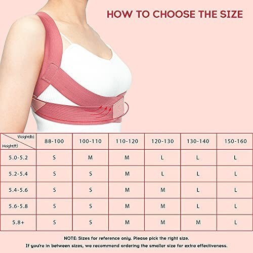 Yilanfull Posture Corrector, Small Back Posture Corrector for Women