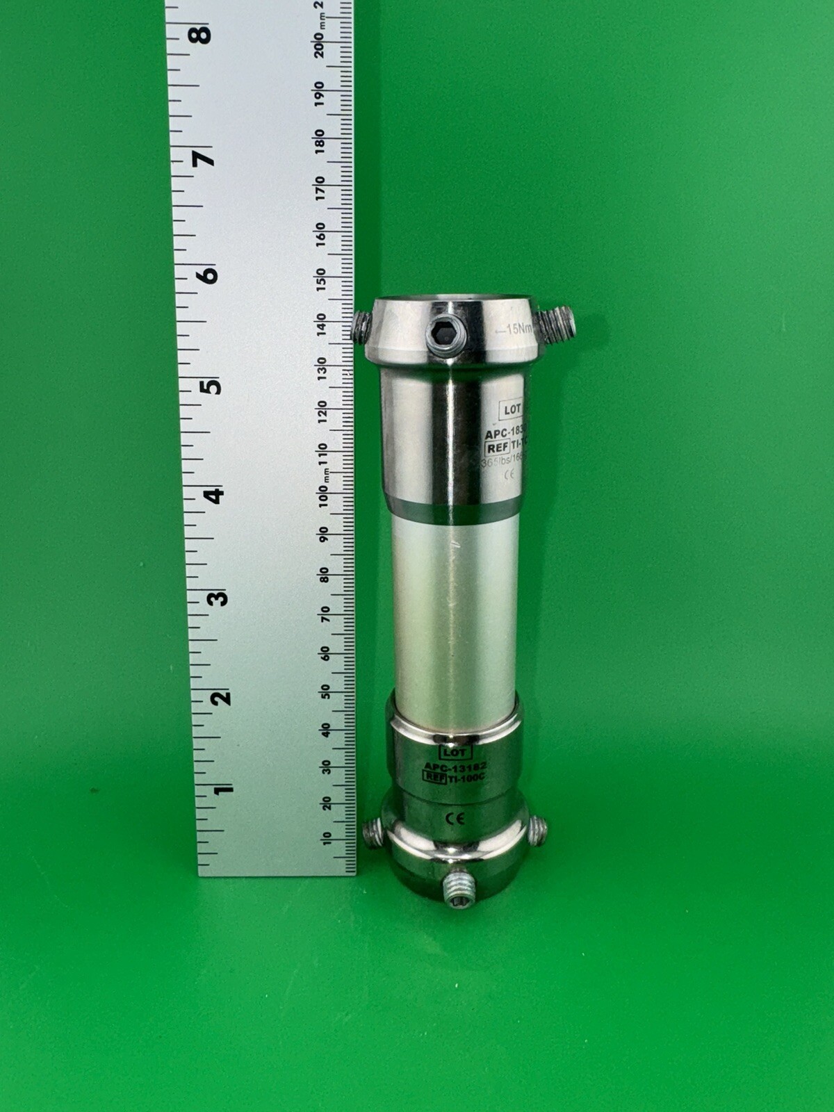 Prosthetics Component 30MM Pylon Tube Clamp Glued Adapter 145MM APC 13182 18303