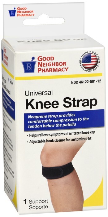 GNP KNEE PATELLA STRAP NEOP BLACK UNIV