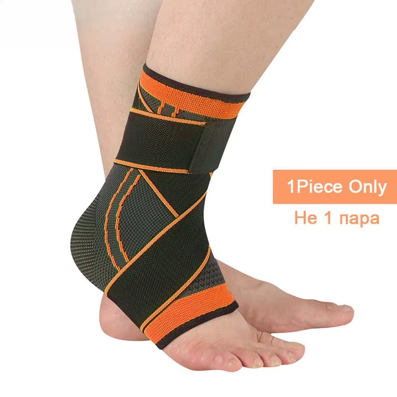 Adjustable Ankle Support Compression Ankle Brace Protector for Running Basketbal