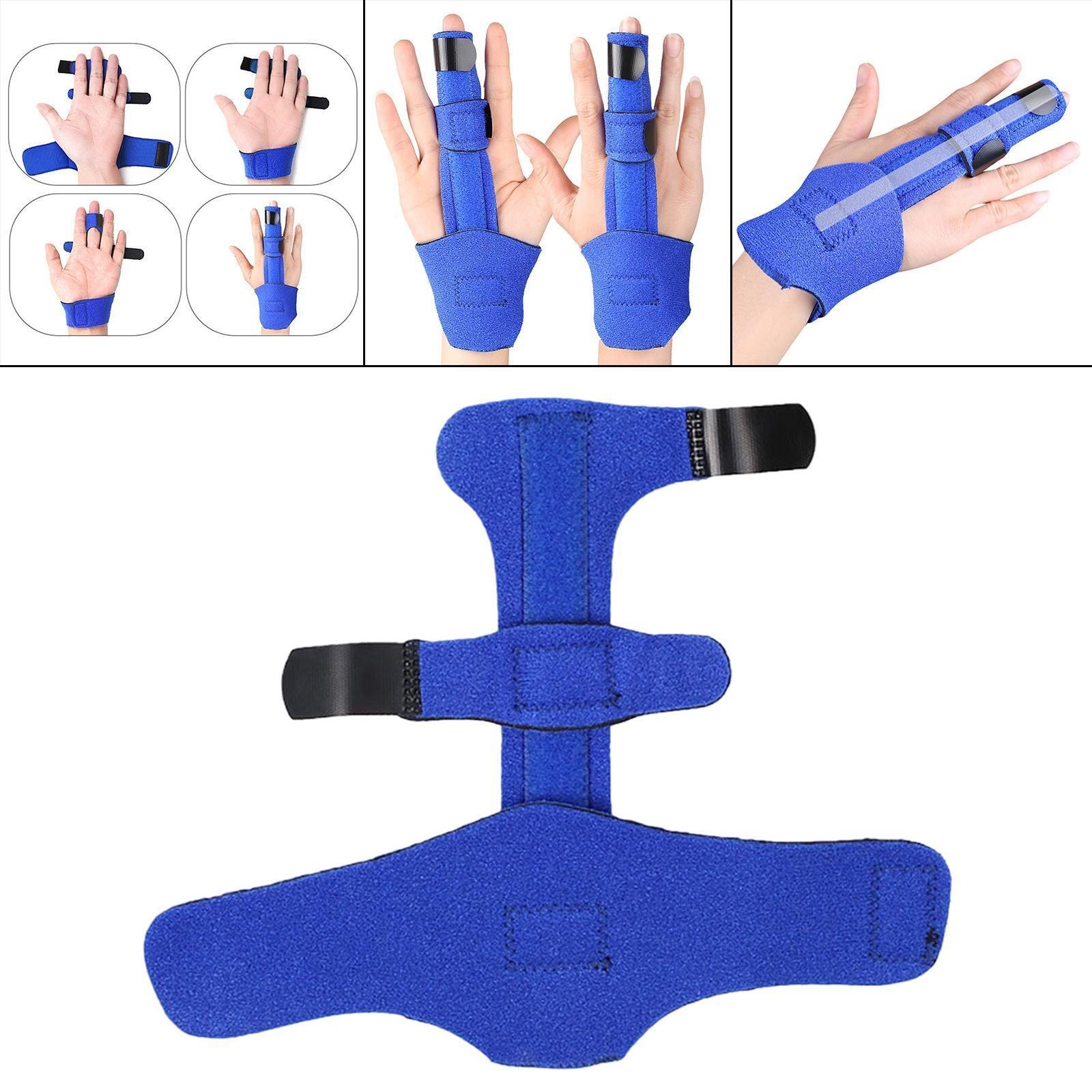 Finger Splint for Men Women Hand and Wrist Support Knuckle Brace for Sprains