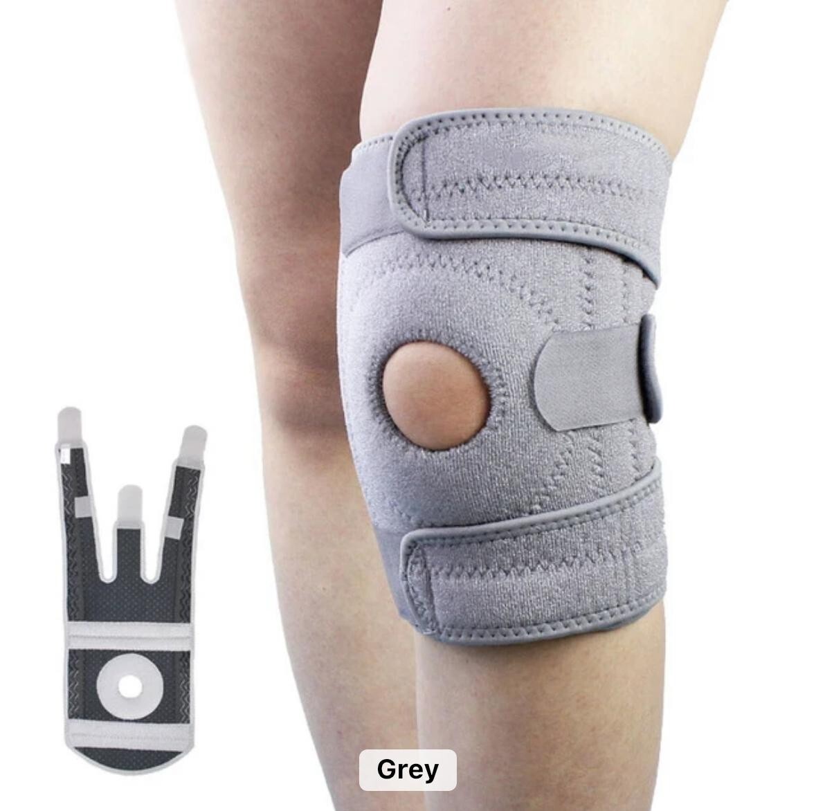Knee Sleeve Compression Brace Support For Injuries Joint Pain Arthritis Relief