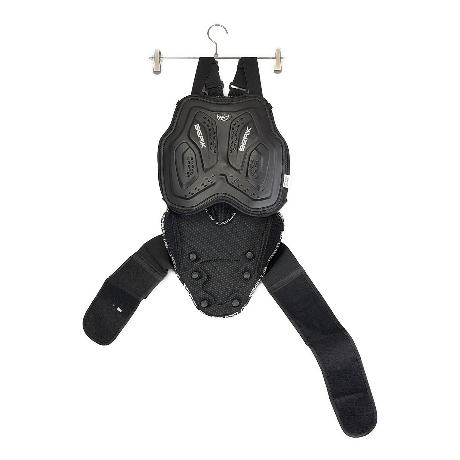 BERIK Protector Set Black Chest Back Spine Protector Motorcycle Riding Used