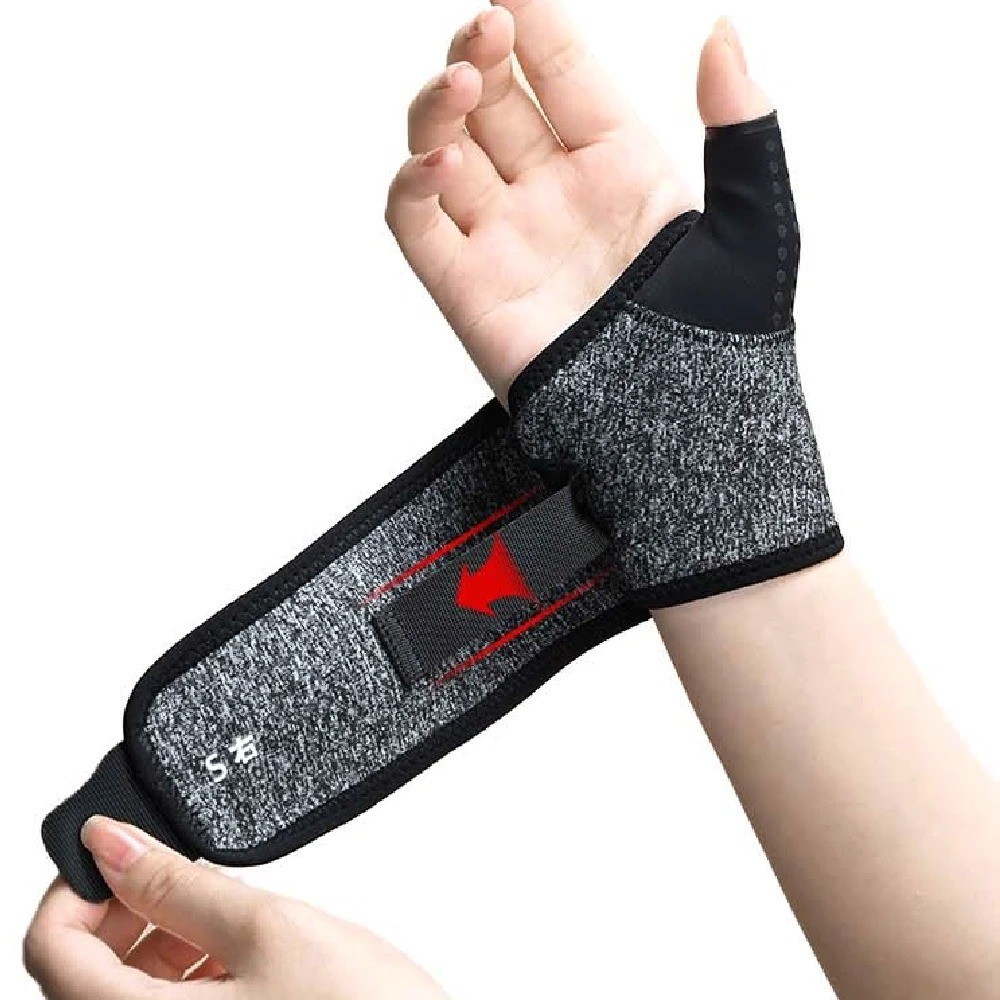 1Pcs Wrist Support Brace for Men Women, Adjustable Compression Hand Strap