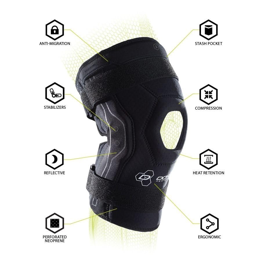 DonJoy Performance BIONIC Knee Support Brace Camo Hinged Stability