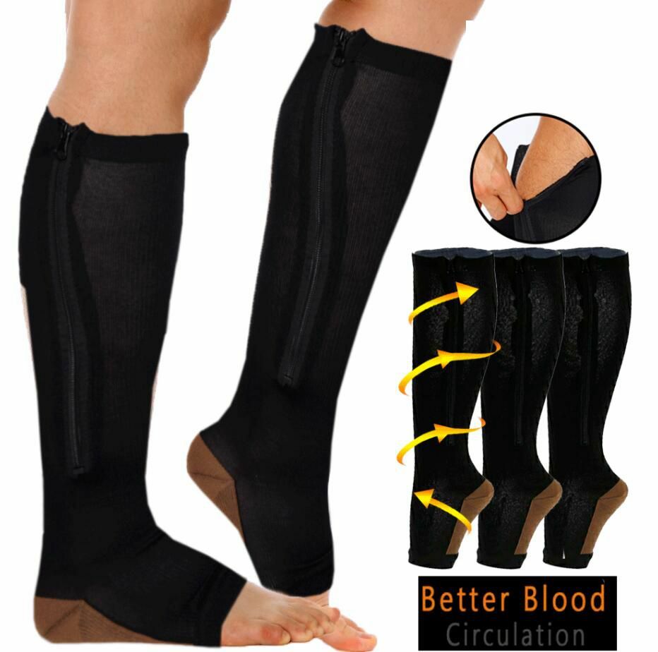 3 PAIR Vital Socks For Compression Socks 20-30mmHg Men Women Circulation Recover