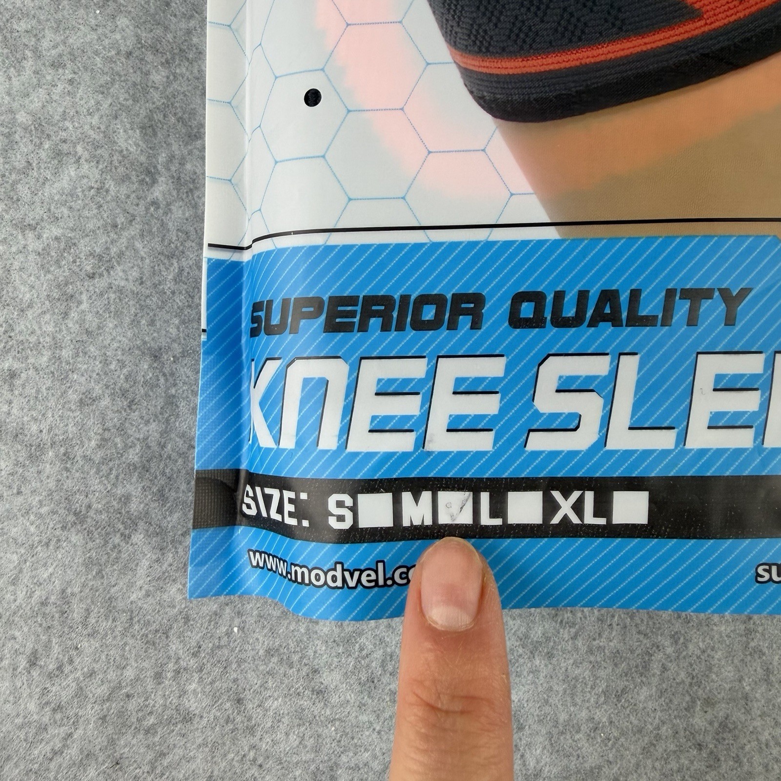 Modvel Knee Sleeves Size Medium