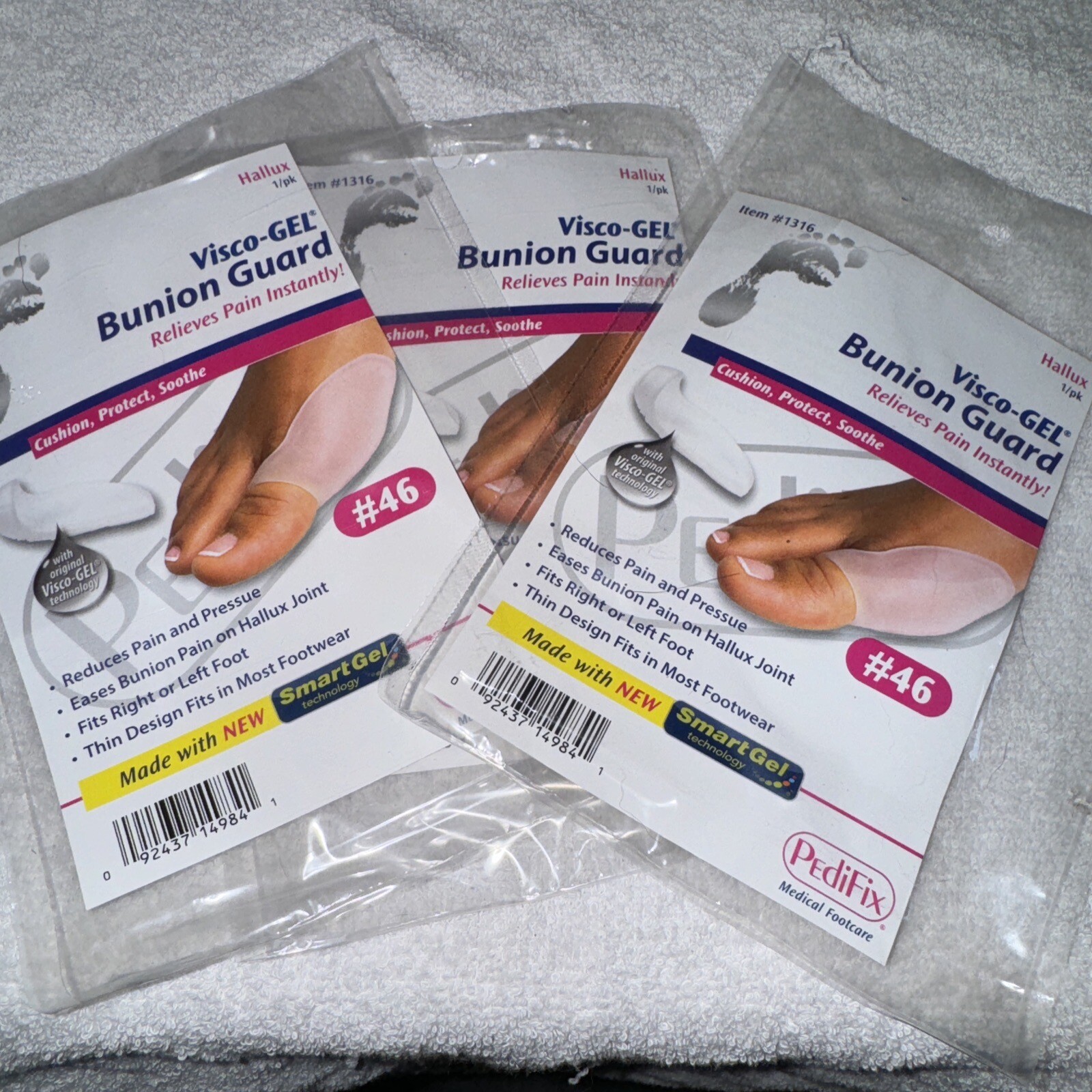 3 Pedifix Visco-GEL Bunion Guard #46