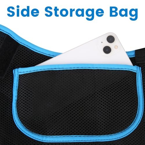mosago Arm Sling, Lightweight Breathable Mesh Shoulder XL (Adult) Blue