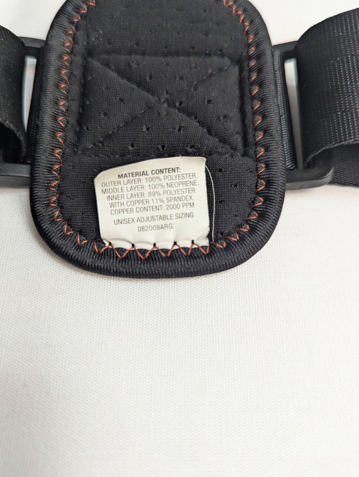 Ontel Posture Doctor back posture corrector in black with adjustable straps