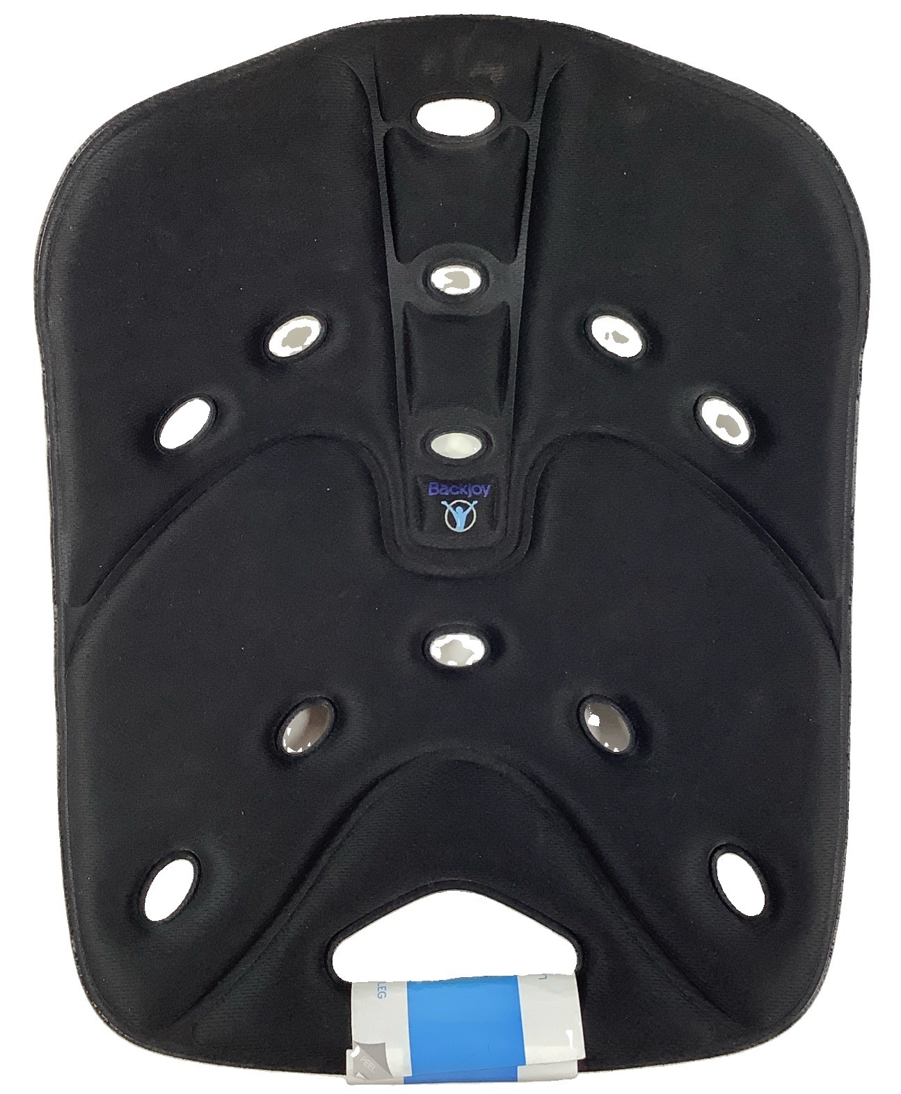 Backjoy Relief Posture Padded Helper Lower Back Pain Support Seat Black