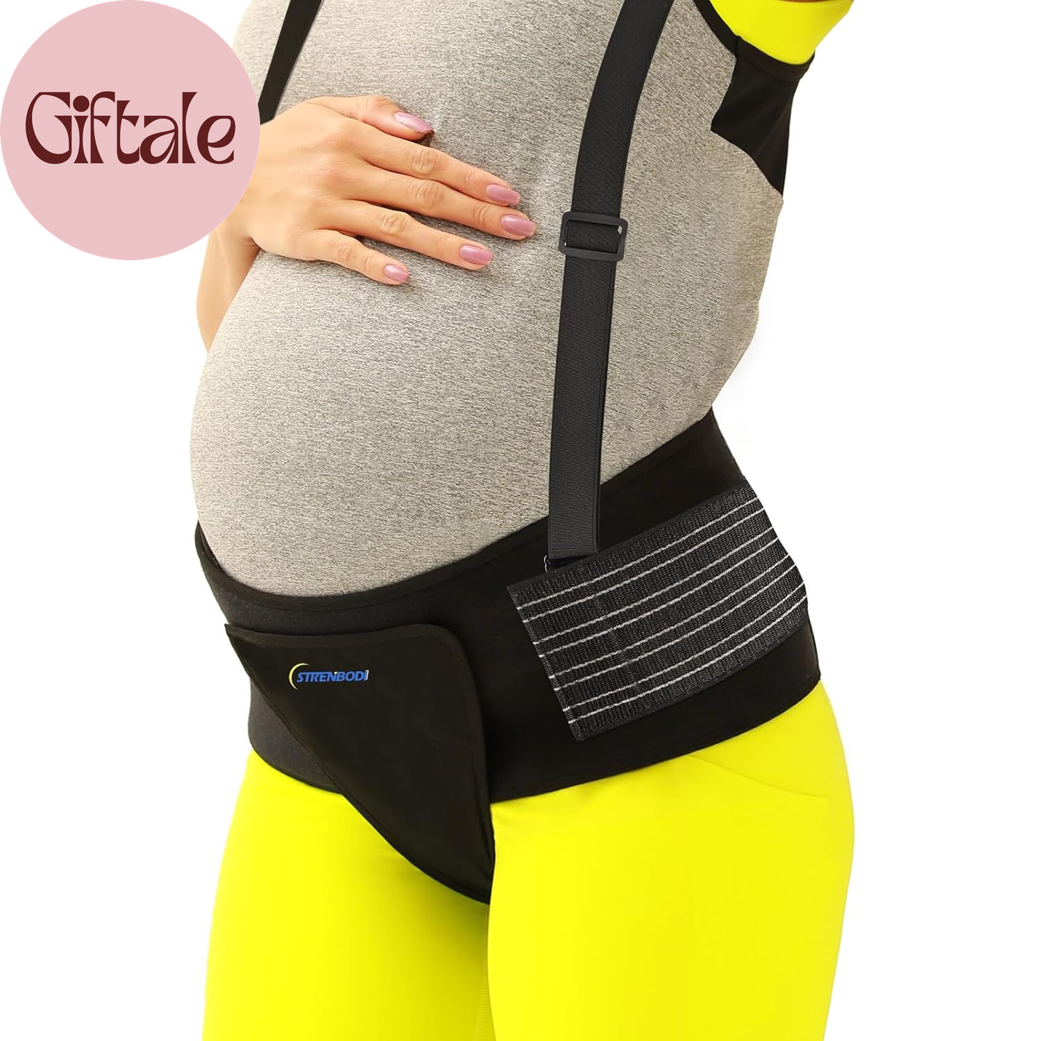 Pelvic Support Belt for Pregnancy & Postpartum – Adjustable Maternity Belt for P