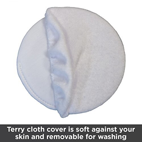 Hernia Belt Replacement Pad | Silicone Pad with Soft Fabric Cover Attaches to…