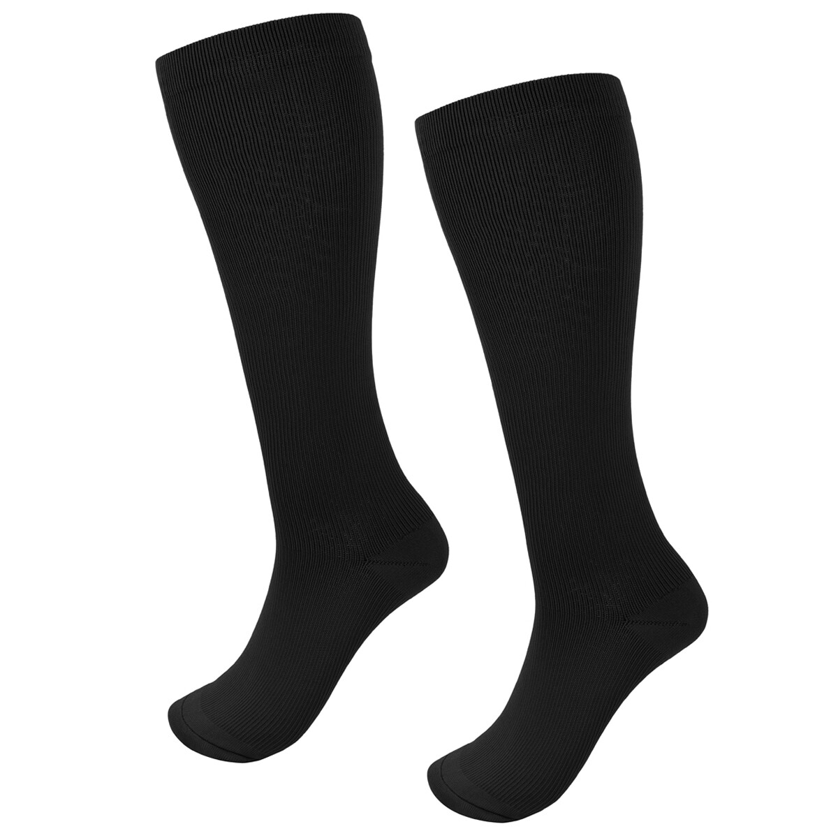 Compression Socks Sports Stockings Knee High Womens Mens 20-30 mmHG S-XXL US
