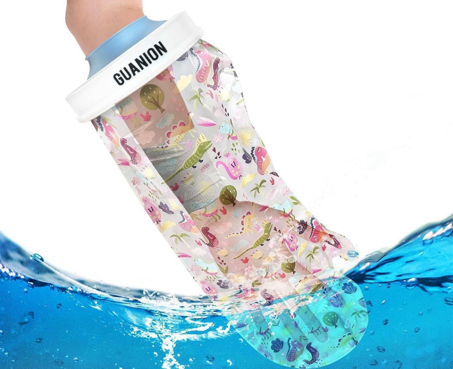 Guanion Kids Arm Reuseable Waterproof Cast Cover for Shower