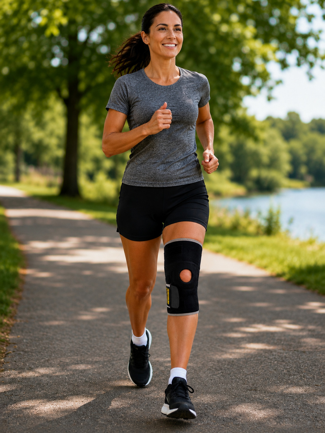 URIEL Active Knee Support with Open Patella