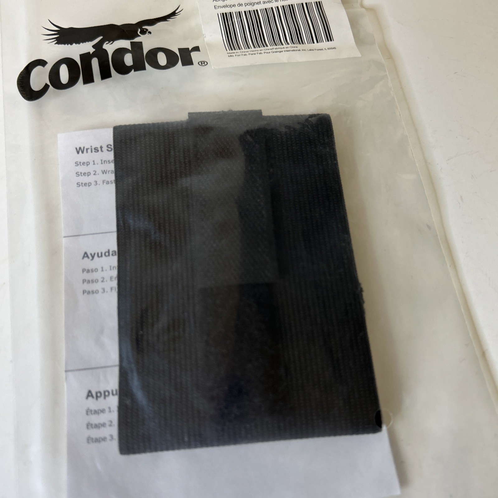 Condor Wrist Wrap with Thumb Loop – Black (1)3RYC6A